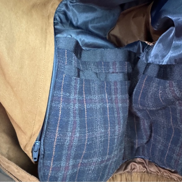 Jos. A Bank Large Men’s Coat Brown Suede Jacket - Picture 8 of 10